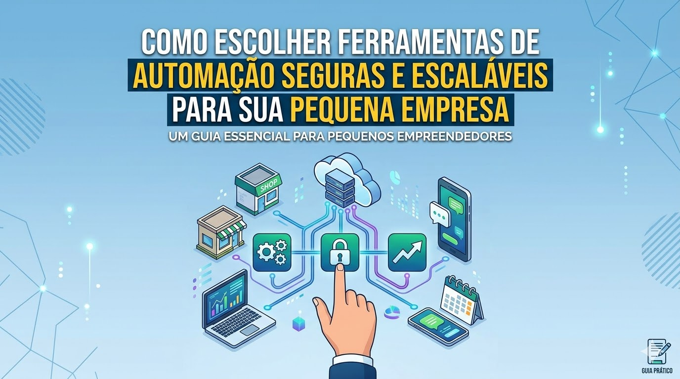 Como Escolher Ferramentas de Automação Seguras e Escaláveis para Sua Pequena Empresa